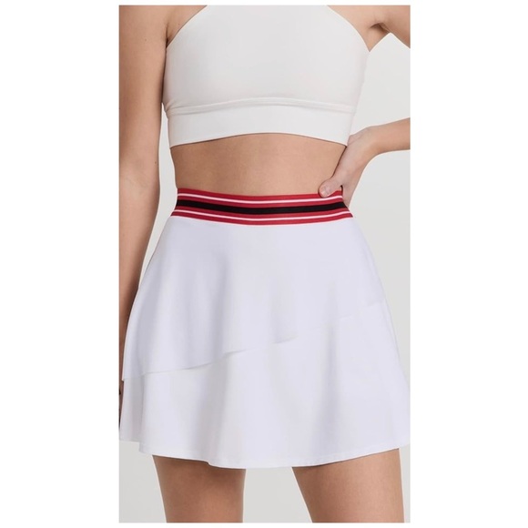 EleVen by Venus Williams | Preppy Collegiate Tennis Skirt Skort White | M - Picture 7 of 12
